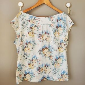 Linen/cotton blend shirt